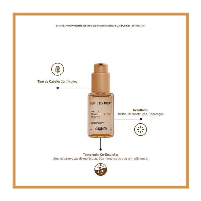 Serum-L-Oreal-Professionnel-Serie-Expert-Absolut-Repair-Gold-Quinoa-Protein-50-ml