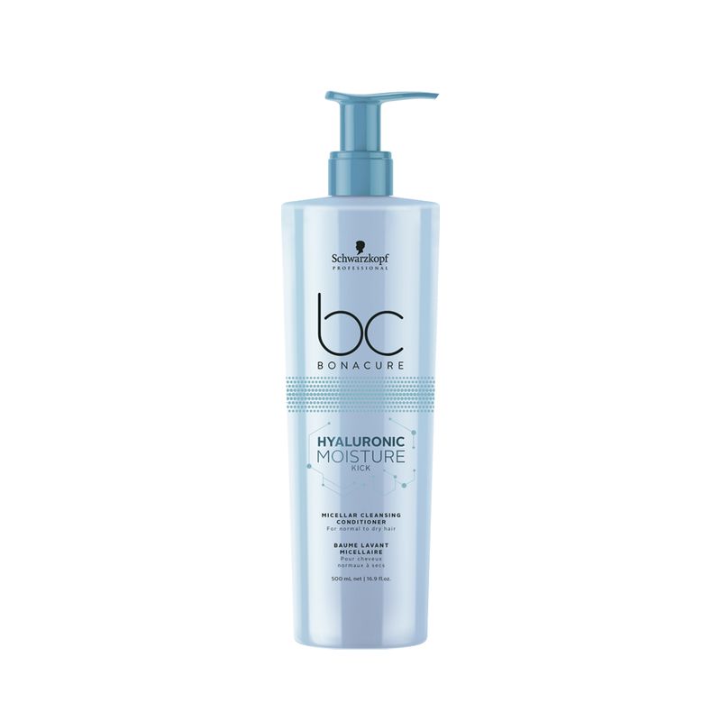 Condicionador-Schwarzkopf-Professional-BC-Bonacure-Hyaluronic-Moisture-Kick-Cleansing-500-ml