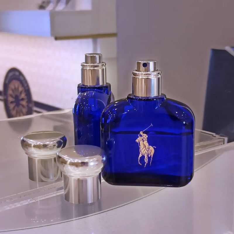 Ralph Lauren, Polo Blue EDT, Perfume Masculino, 125 ml : :  Beleza