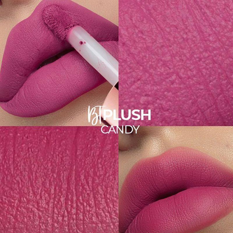 Batom-Mousse-Semi-Matte-Bruna-Tavares-BT-Plush-Candy-6-g