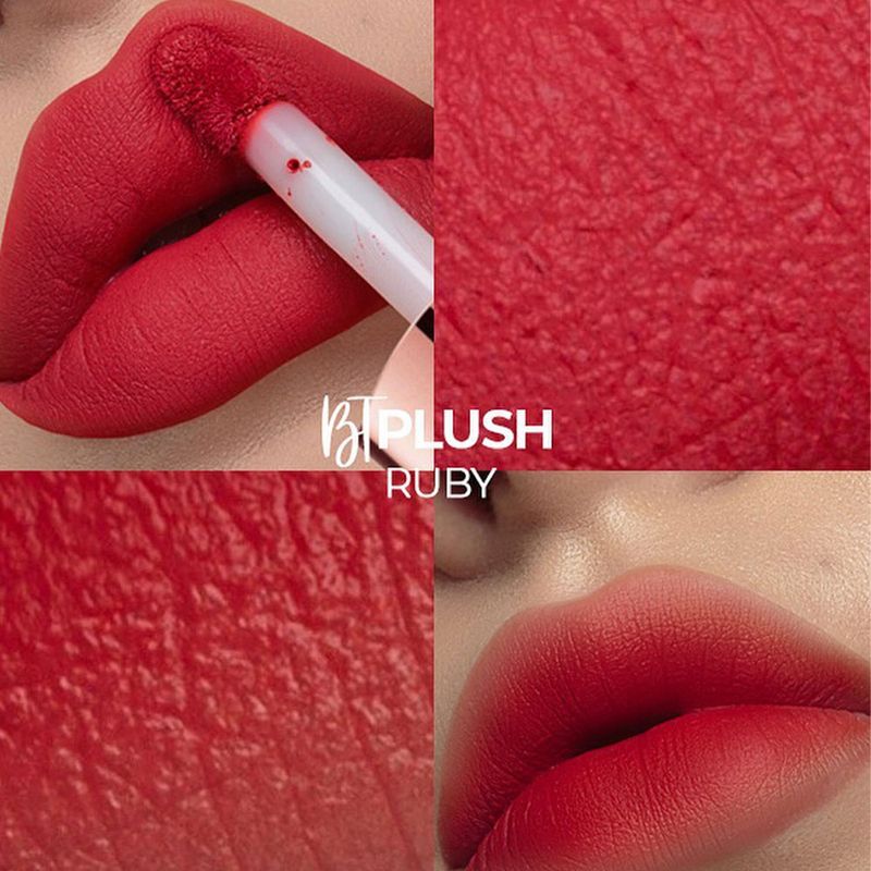 Batom-Mousse-Semi-Matte-Bruna-Tavares-BT-Plush-Ruby-6-g