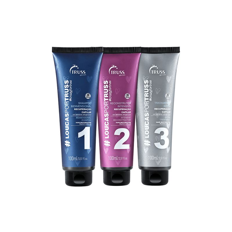 Kit-de-Tratamento-Loucas-por-Truss---3-Produtos