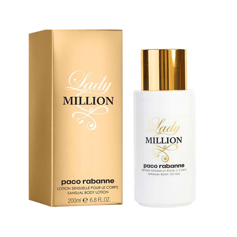 Locao-Hidratante-Corporal-Paco-Rabanne-Lady-Million-200-ml