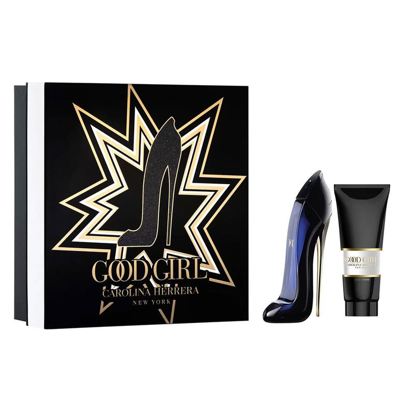 Kit-Perfume-Carolina-Herrera-Good-Girl-Set-Feminino-Eau-de-Parfum-80-ml---Locao-Corporal-100-ml