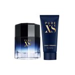 Kit-Perfume-Paco-Rabanne-Pure-XS-Masculino-Eau-de-Toilette-100-ml---Gel-de-Banho-100-ml