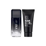 Kit-Perfume-Carolina-Herrera-212-Vip-Men-Black-Masculino-Eau-de-Parfum-100-ml---Gel-de-Banho-100-ml