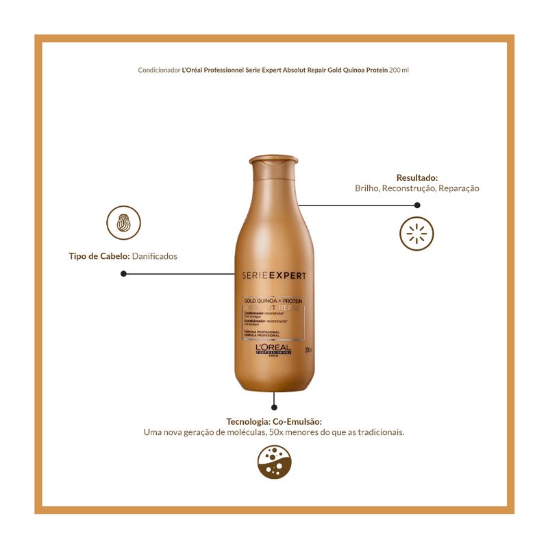 Condicionador-L-Oreal-Professionnel-Serie-Expert-Absolut-Repair-Gold-Quinoa-Protein-200-ml