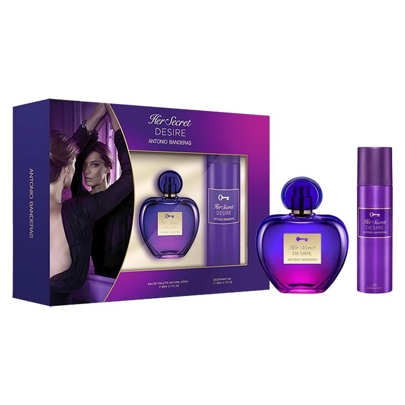 Kit-Perfume-Antonio-Banderas-Her-Secret-Desire-Feminino-Eau-de-Toilette-80-ml---Desodorante-150-ml