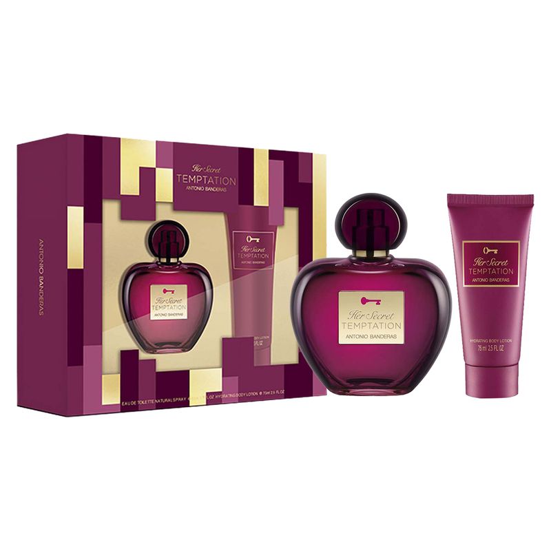 Kit-Perfume-Antonio-Banderas-Her-Secret-Temptation-Feminino-80-ml---Creme-Corporal-75-ml