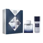 Kit-Perfume-Antonio-Banderas-King-of-Seduction-Masculino-Eau-de-Toilette-100-ml---Desodorante-150-ml