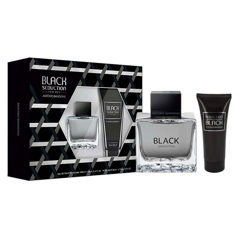 Kit-Perfume-Antonio-Banderas-Seduction-in-Black-Masculino-Eau-de-Toilette-100-ml---Pos-Barba-75-ml