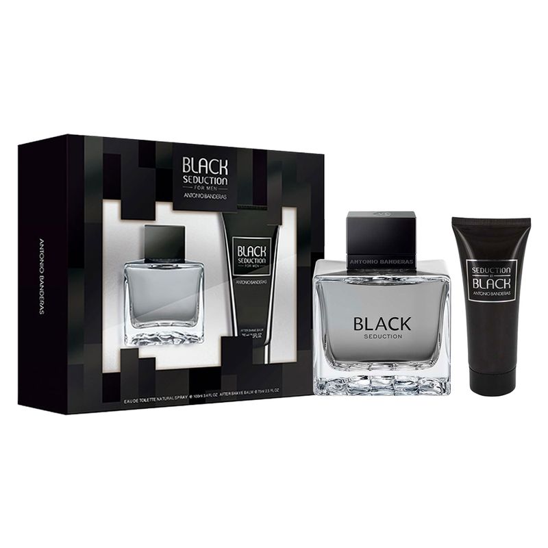 Kit-Perfume-Antonio-Banderas-Seduction-in-Black-EDT-Masculino-100-ml---Pos-Barba-75-ml