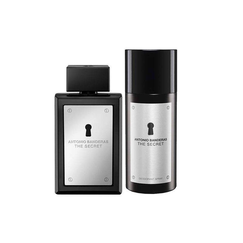 Kit-Perfume-Antonio-Banderas-The-Secret-Masculino-Eau-de-Toilette-100-ml---Desodorante-150-ml