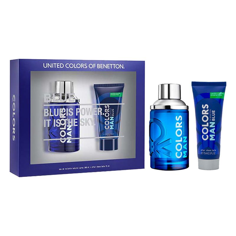 Kit-Perfume-Benetton-Colors-Man-Blue-Masculino-Eau-de-Toilette-100-ml---Pos-Barba-75-ml