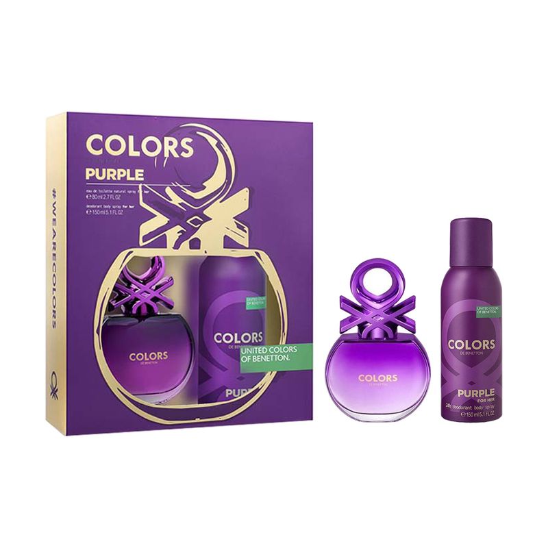 Kit-Perfume-Benetton-Colors-Purple-Feminino-Eau-de-Toilette-80-ml---Desodorante-150-ml