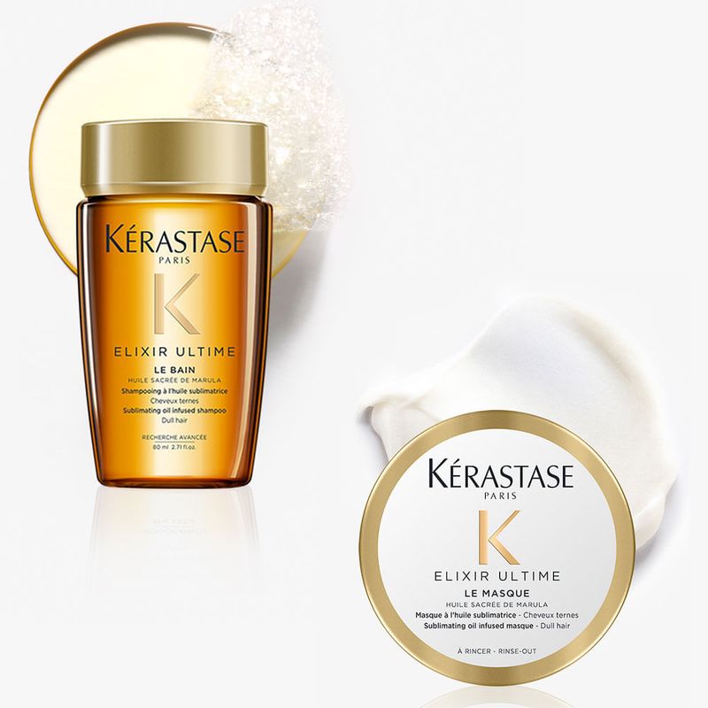 Kit-Kerastase-Elixir-Ultime-Travel-Size---Shampoo-200ml---Mascara-200ml