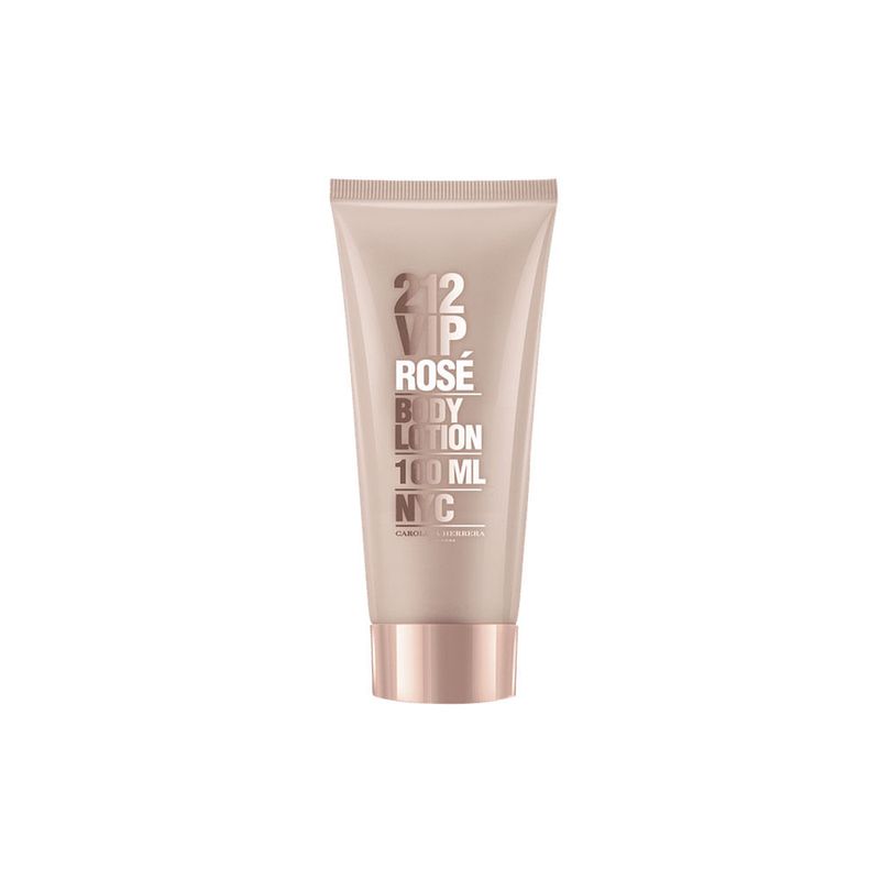 Kit-Perfume-Carolina-Herrera-212-Vip-Rose-Feminino-Eau-de-Parfum-80-ml---Locao-Corporal-100-ml