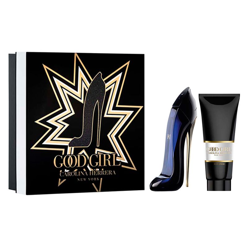Kit-Perfume-Carolina-Herrera-Good-Girl-Feminino-Eau-de-Parfum-80-ml---Locao-Corporal-100-ml