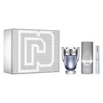 Kit-Perfume-Paco-Rabanne-Invictus-Masculino-Eau-de-Toilette-100-ml---Desodorante-150-ml---Perfume-10-ml