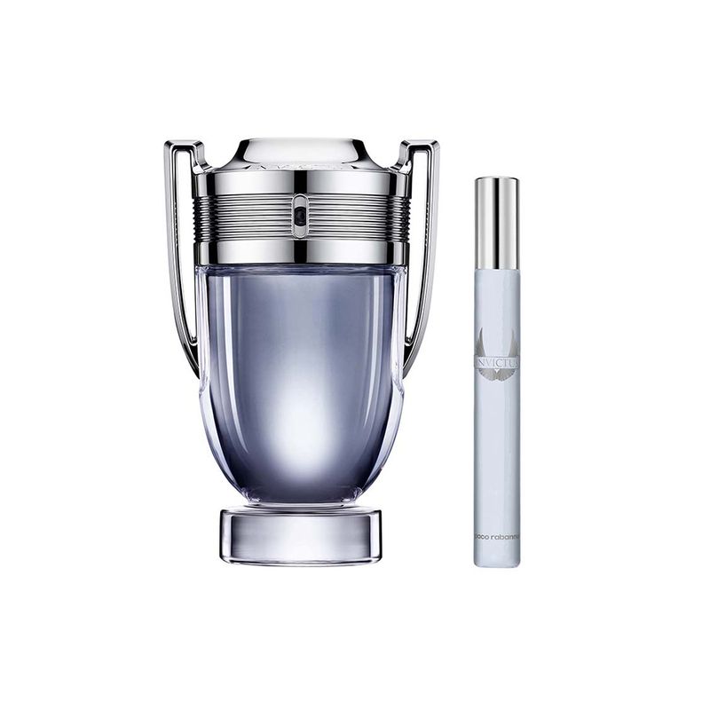 Kit-Perfume-Paco-Rabanne-Invictus-Masculino-Eau-de-Toilette-150-ml---Perfume-10-ml