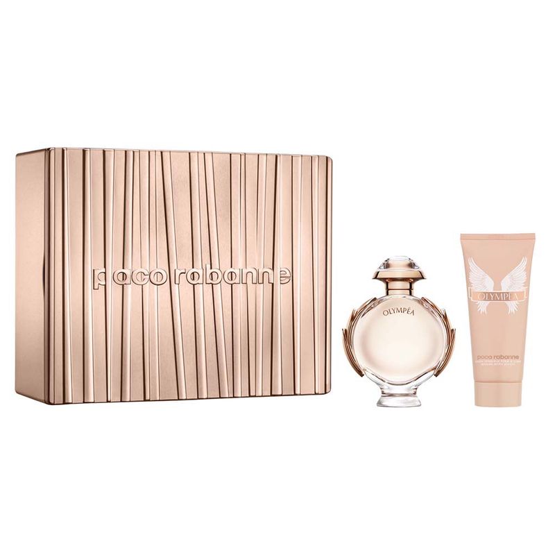 Kit-Perfume-Paco-Rabanne-Olympea-Feminino-Eau-de-Parfum-80-ml---Hidratante-Corporal-100-ml