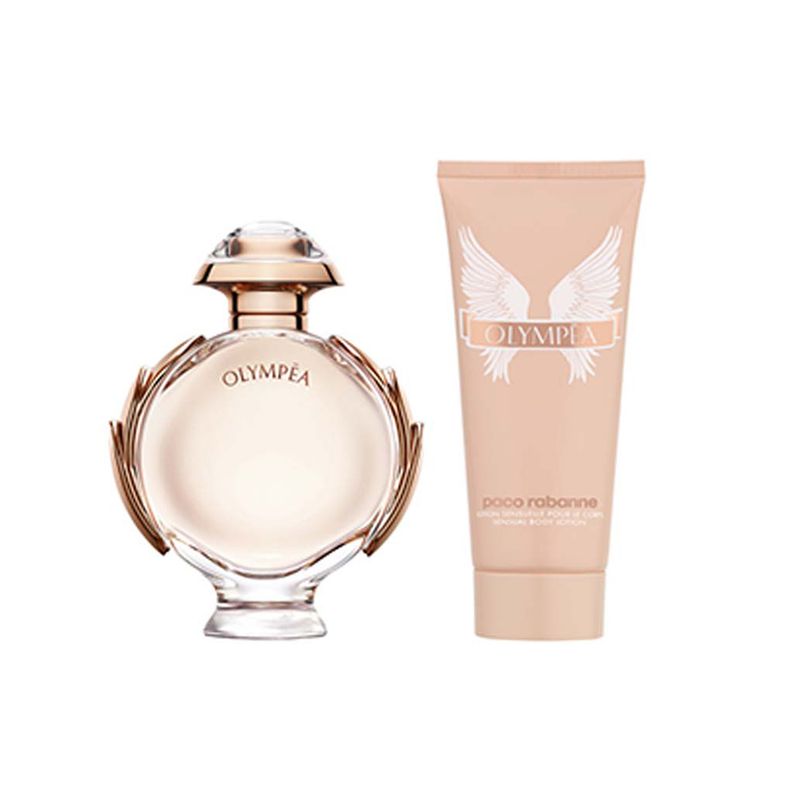 Kit-Perfume-Paco-Rabanne-Olympea-Feminino-Eau-de-Parfum-80-ml---Hidratante-Corporal-100-ml