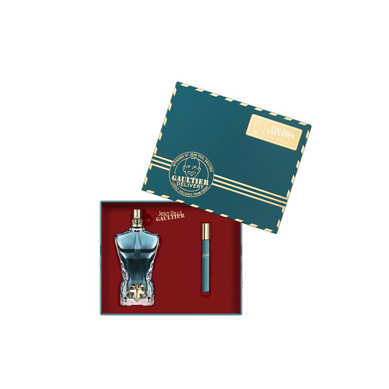 Kit-Perfume-Jean-Paul-Gaultier-Le-Beau-Masculino-Eau-de-Toilette-125-ml---Miniatura-10-ml