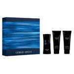 Kit-Perfume-Giorgio-Armani-Code-Homme-Masculino-Eau-de-Toilette-50-ml---Gel-de-Banho-75-ml---Pos-Barba-75-ml