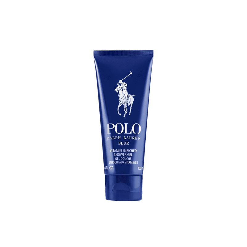 Kit-Perfume-Ralph-Lauren-Polo-Blue-Masculino-Eau-de-Toilette-125-ml---Miniatura-de-40-ml---Gel-de-Banho-100-ml