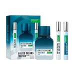 Kit-Perfume-Benetton-United-Dreams-Together-Him-Masculino-EDT-100-ml---2-Boosters-10-ml-Cada