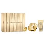 Kit-Perfume-Paco-Rabanne-Lady-Million-Feminino-Eau-de-Parfum-50-ml---Locao-Corporal-75-ml---Miniatura-5-ml