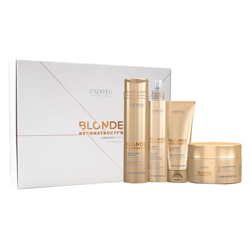 Kit-Cadiveu-Professional-Blonde-Reconstructor-Home-Care---4-Produtos