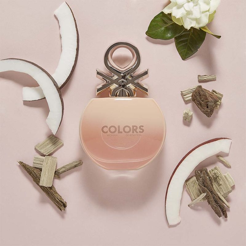 Kit-Perfume-Benetton-Colors-Woman-Rose-Feminino-Eau-de-Toilette-80-ml---Locao-Corporal-75-ml