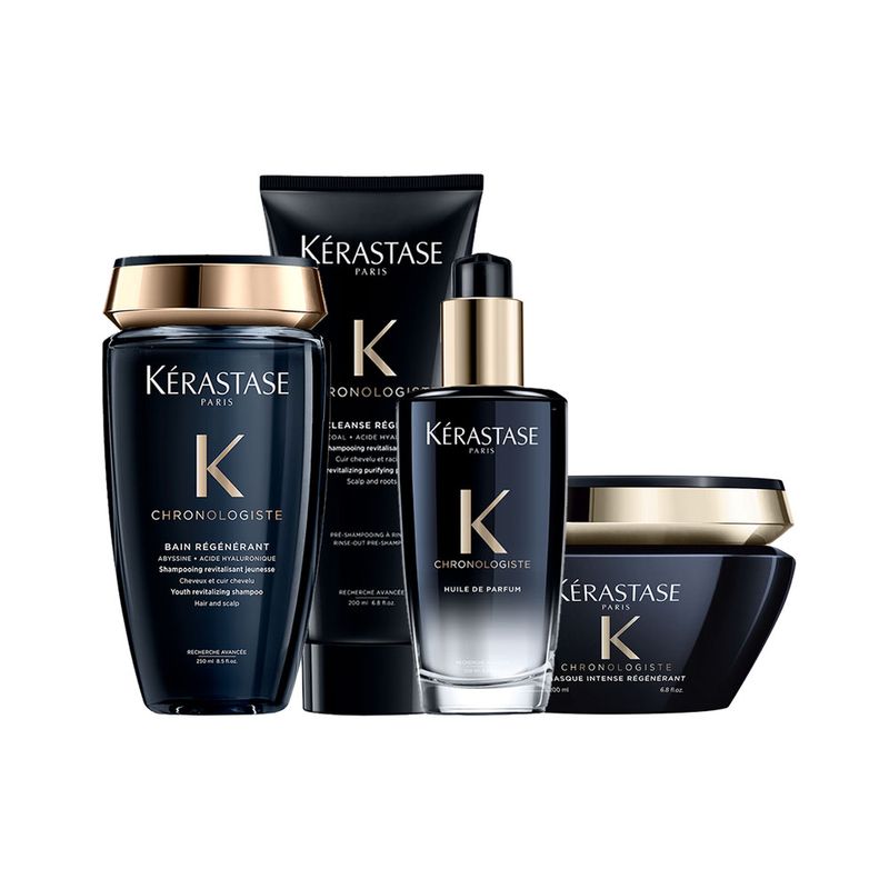 Kit-Kerastase-Chronologiste---Shampoo-250-ml---Mascara-200-ml---Perfume-100-ml---Pre-Shampoo-200-ml-