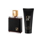 Kit-Perfume-Carolina-Herrera-CH-Men-Masculino-Eau-de-Toilette-100-ml---Gel-de-Banho-100-ml