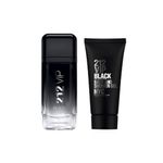 Kit-Perfume-Carolina-Herrera-212-Vip-Black-Masculino-Eau-de-Parfum-100-ml---Gel-de-Banho-100-ml