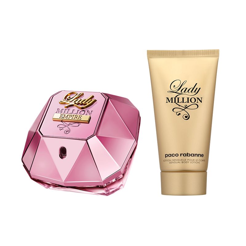 Kit-Perfume-Paco-Rabanne-Lady-Million-Empire-Feminino-Eau-de-Parfum-50-ml---Locao-Corporal-75-ml