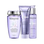Kit-Kerastase-Blond-Absolu--Shampoo-Lumiere-250-ml---Condicionador-Cicaflash-250-ml---Serum-Cicaplasme-150-ml