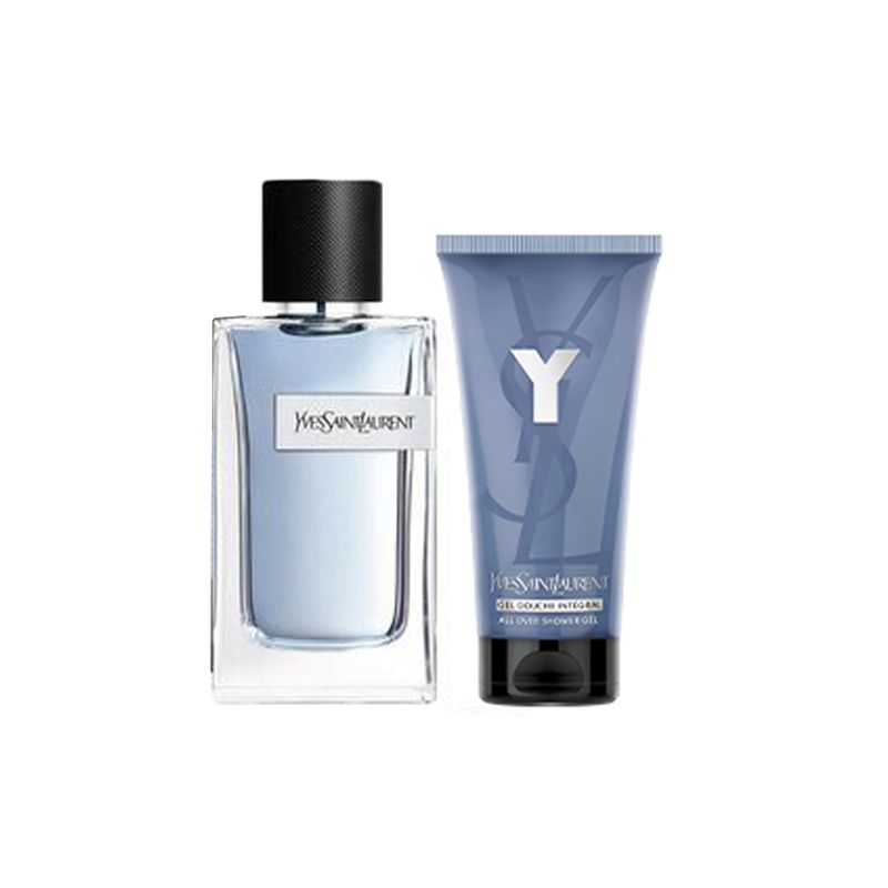 Kit-Perfume-Yves-Saint-Laurent-Y-Masculino-Eau-de-Toilette-100-ml---Gel-Douche-50-ml