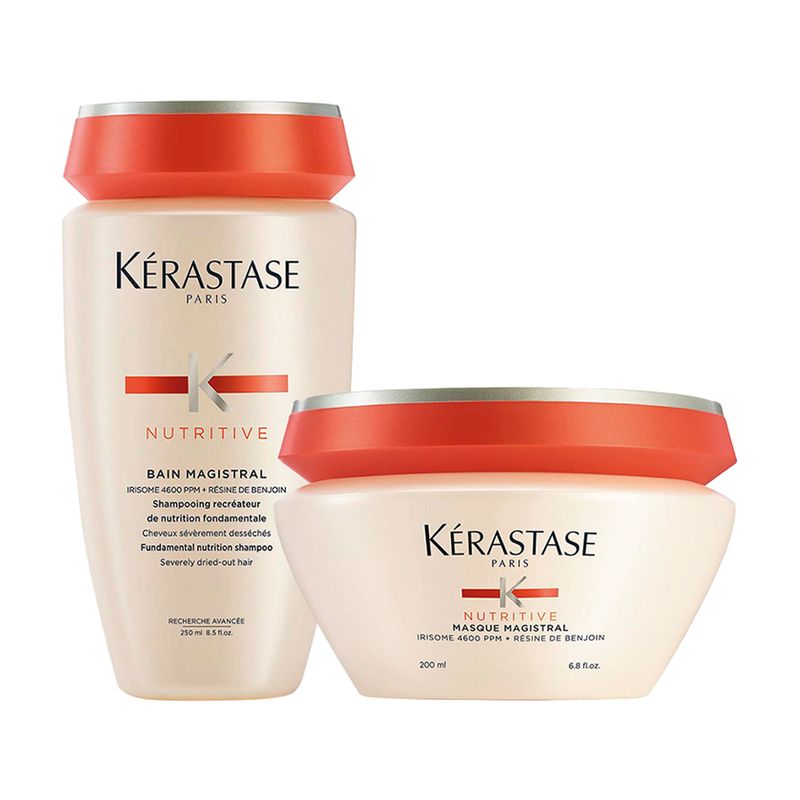 Kit-Kerastase-Nutritive-Shampoo-Magistral-250-ml---Mascara-Magistral-200-ml-