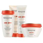 Kit-Kerastase-Nutritive-Shampoo-Satin-2-250-ml---Condicionador-Magistral-200-ml---Mascara-Masquintense-200-ml---Leave-in-Thermique-150-ml