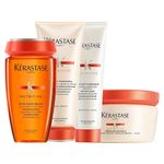 Kit-Kerastase-Nutritive-Shampoo-Oleo-Relax-Bain-250-ml--Condicionador-Magistral-200-ml---Leave-in-Magistrale-150-ml---Leave-in-Thermique-150-ml