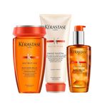 Kit-Kerastase-Nutritive-Shampoo-Oleo-Relax-Bain-250-ml---Condicionador-Magistral-200-ml--Leave-in-Oleo-Relax-125-ml