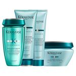 Kit-Kerastase-Resistance--Shampoo-Extentioniste-250-ml---Condicionador-Anti-Usure-200-ml---Mascara-Architecte-200-ml---Leave-in-Thermique-150-ml
