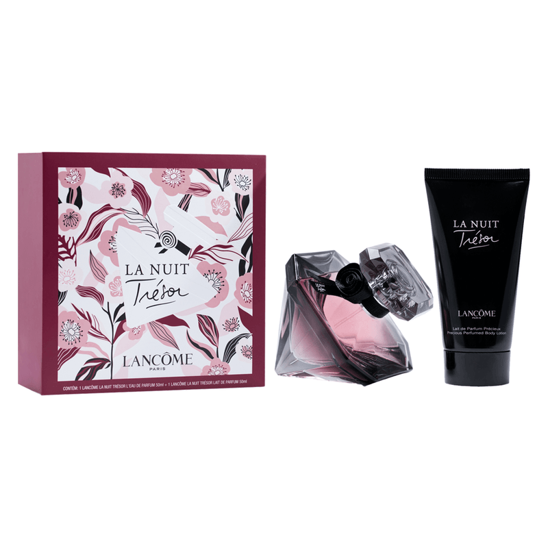 Kit-Perfume-Lancome-La-Nuit-Tresor-Feminino-Eau-de-Parfum-50-ml---Locao-Corporal-50-ml