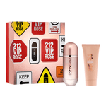Kit-Perfume-Carolina-Herrera-212-Vip-Rose-Feminino-Eau-de-Parfum-50-ml---Locao-Corporal-75-ml