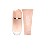 Kit-Perfume-Carolina-Herrera-212-Vip-Rose-Feminino-Eau-de-Parfum-80-ml---Locao-Corporal-100-ml