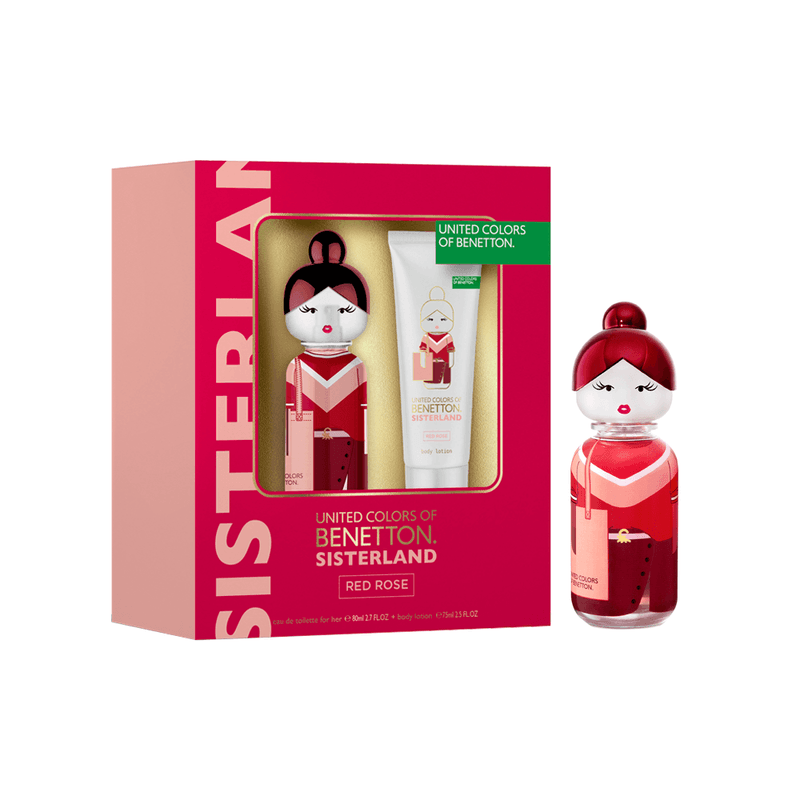 Kit-Perfume-Benetton-Sisterland-Red-Rose-Feminino-Eau-de-Toilette-80-ml---Locao-Corporal-75-ml