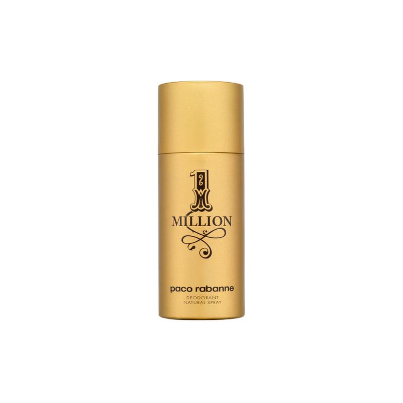 Kit-Perfume-Paco-Rabanne-1-Million-Masculino-Eau-de-Toilette-100-ml---Desodorante-150-ml---Miniatura-10-ml