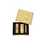 Kit-Perfume-Paco-Rabanne-1-Million-Masculino-Eau-de-Toilette-100-ml---Desodorante-150-ml---Miniatura-10-ml